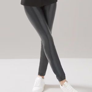 Vegan Leather WHBM Runway Leggings
